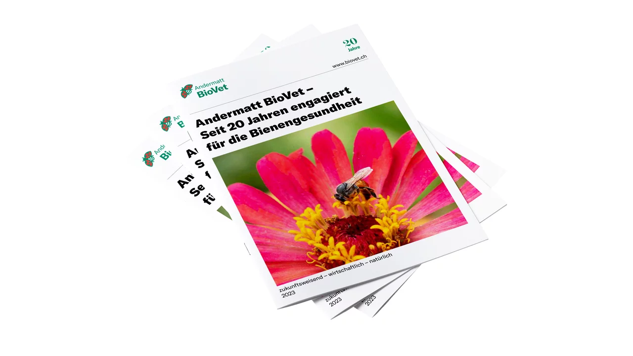 BioVet Broschüre Bienengesundheit de-CH 2023 | © Andermatt BioVet AG