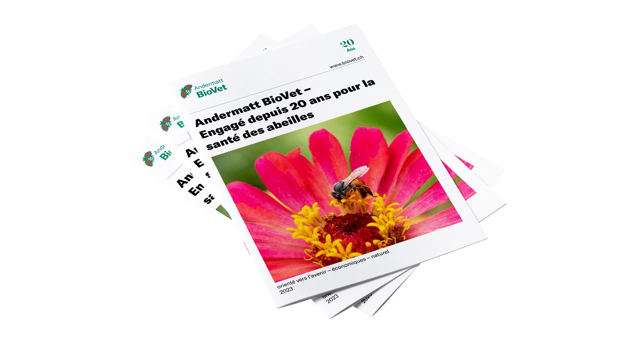 BioVet broschüre Bienengesundheit fr-CH 2023 | © Andermatt BioVet AG