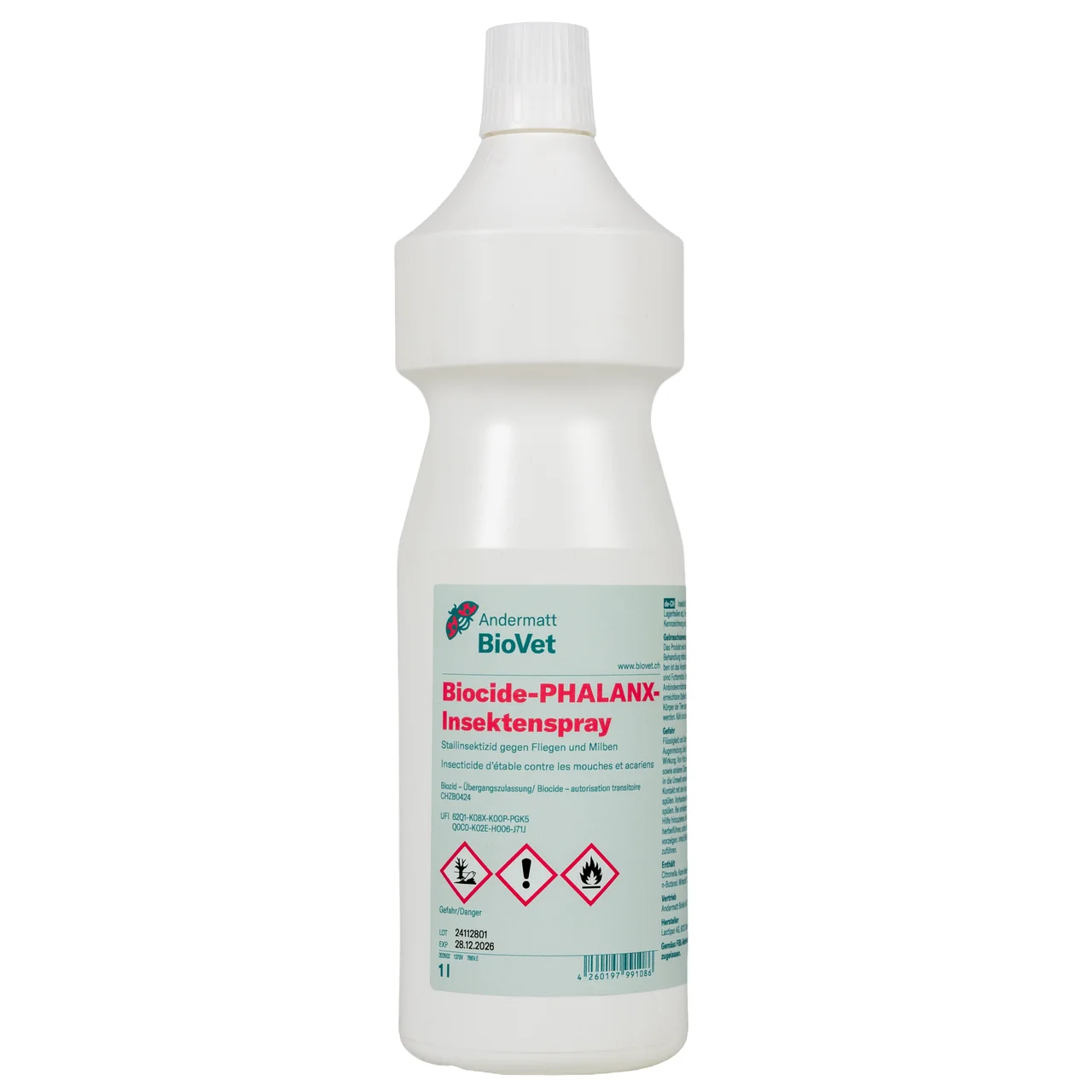 Bio-Phalanx-Insektenspray 1 Liter | © Andermatt BioVet AG