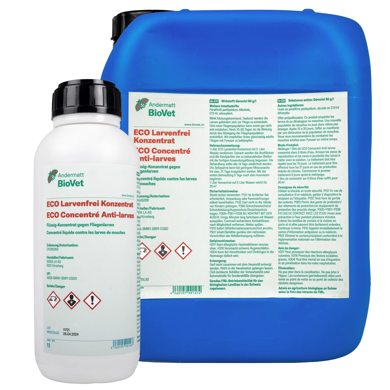 ECO Larvenfrei Konzentrat | © Andermatt BioVet AG