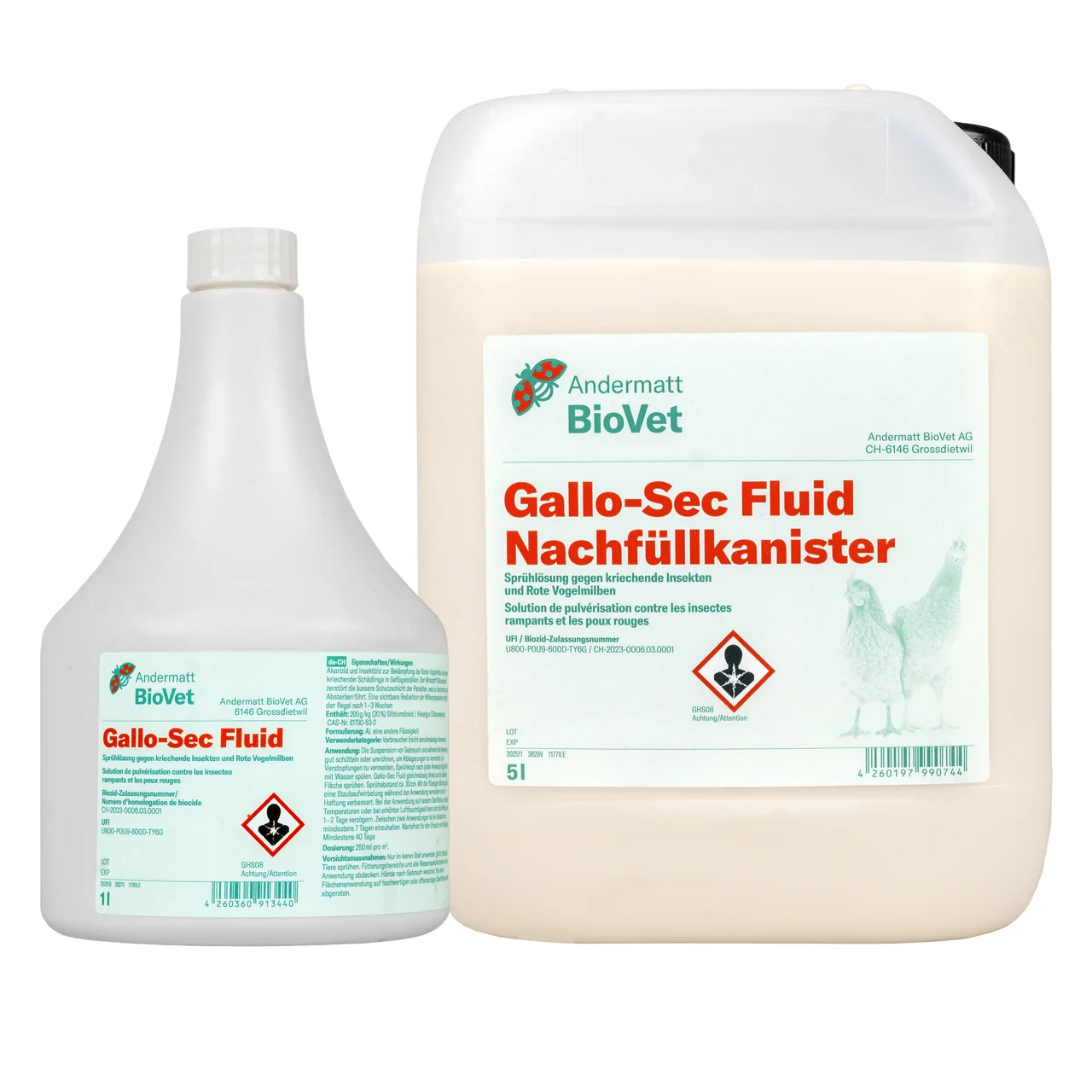 Gallo Sec Fluid Gruppenbild | © Andermatt BioVet AG