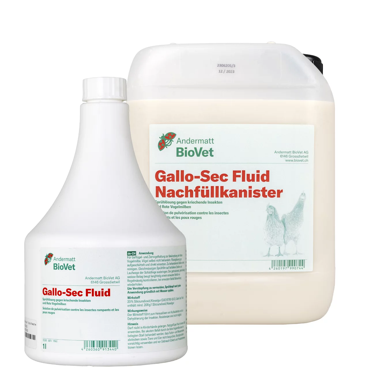 Gallo Sec Fluid Gruppenbild | © Andermatt BioVet AG